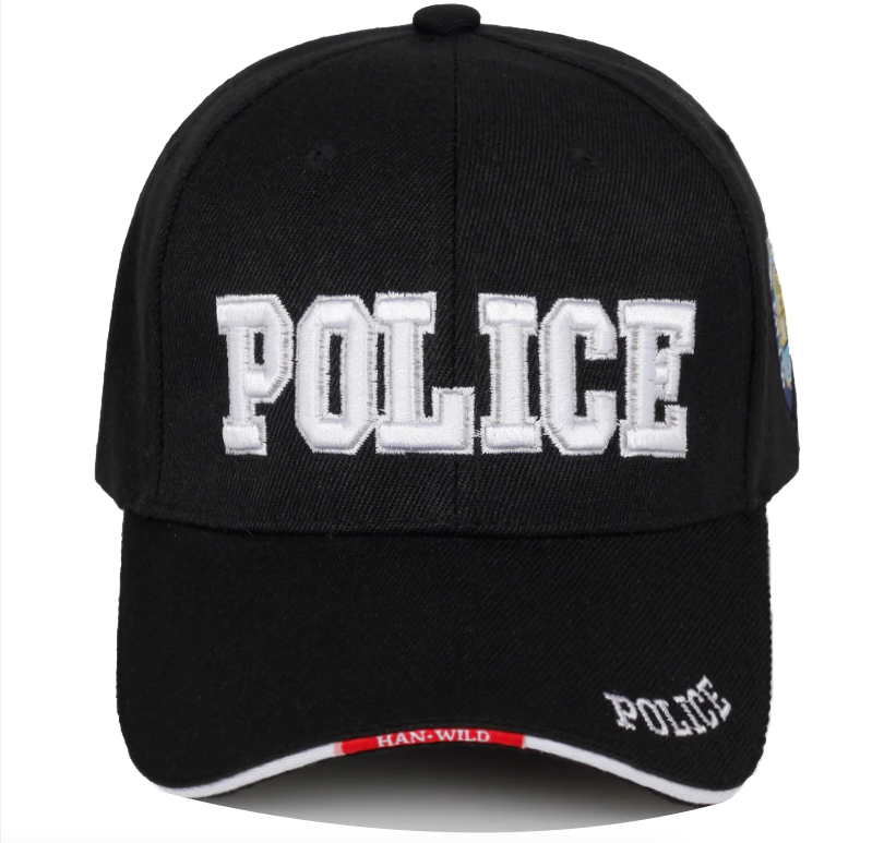 Casquette Police New York City Brodée – 100% Coton – Noir – Taille Réglable – Neuve
