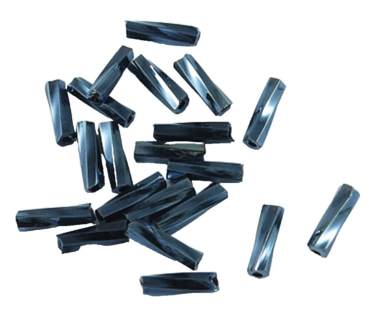 Glass Bugle 6 - 6.9 mm Size Jewelry Making Beads