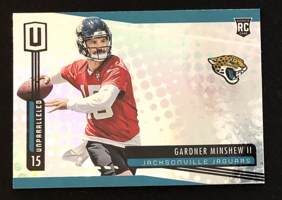 2019 Unparalleled Gardner Minshew II RC Jaguars Rookie Card #290