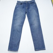 7 For All Mankind Skinny Jeans Women's 26 Blue Cotton Straight Slim 5-Pockets