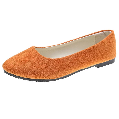 Ladies Dress Flats Slip On Pumps Dance Women Low Heel Cozy Shoes Casual Fashion - Bild 9 von 53