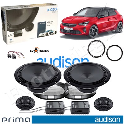 4 Audison APK 165 Frontlautsprecher 2-Wege 4Ω 6,5'' 165mm Opel Corsa F 2019