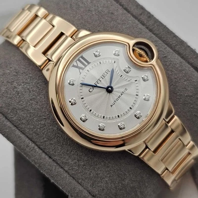 Cartier Ballon Bleu Diamond Wristwatches for sale - eBay display picture 2