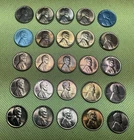 US Lincoln Wheat Cent Collection 1937 - 1958  AU / BU Auction