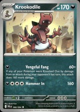 Krookodile 066/094 ME02 Phantasmal Flames U NM English Pokémon