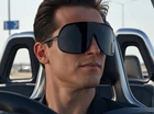 Fashion Oversized Luxury Sunglasses for Women Men One-piece Lens Frame Uv400 New