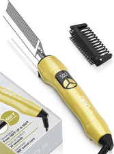 Electric Hot Comb for Wigs  Black Women Hair, 18 Settings 180-500 F