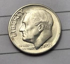 1955-S CH BU Silver Roosevelt Dime (DBU 2)