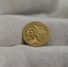 1910 US 2 1/2 Indian Gold Piece XF