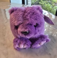 Vintage Puffkins VIOLET the Purple Bear 4" Plush Stuffed Animal Toy Swibco NWTs