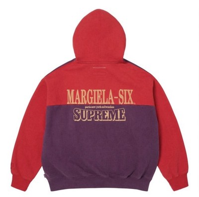 Supreme MM6 Maison Margiela Eagle Zip Up Hooded Sweatshirt SIZE M