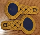 Antique Civil War era 2nd Lieutenants Shoulder Knots Infantry Eagle Buttons