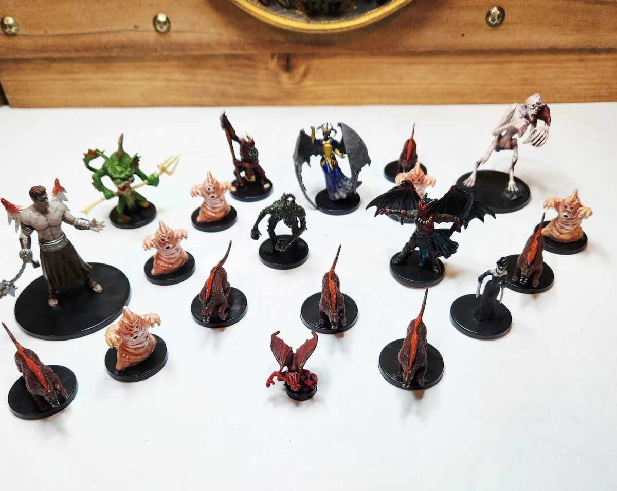 Figurines Dungeons & Dragons - Lot Deathknell - Commun à Rare - Occasion