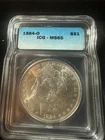 1884-O Morgan Dollar ICG MS65