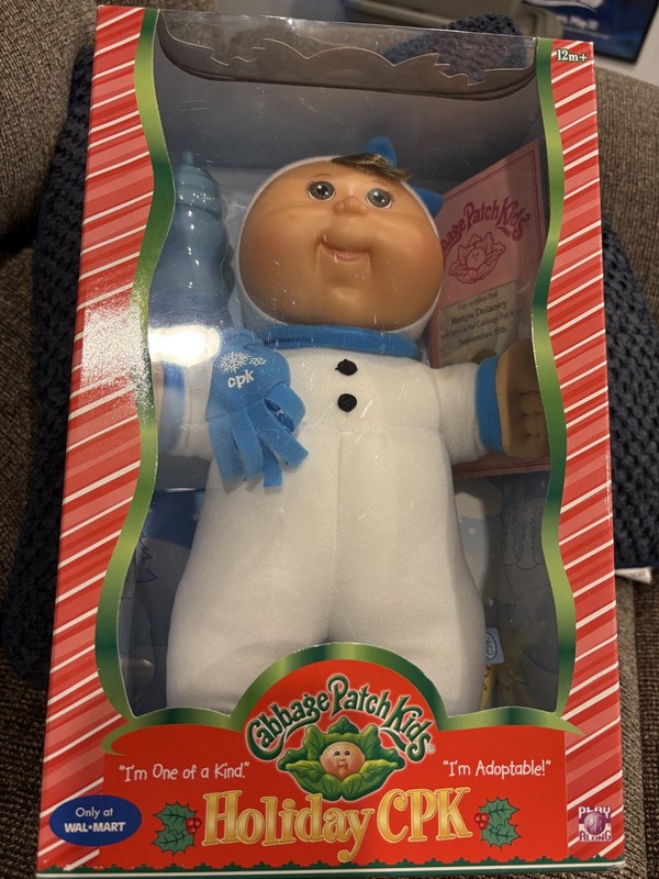 CABBAGE PATCH KIDS HOLIDAY CPK Snowman 2007 Wal-Mart Exclusive NRFB