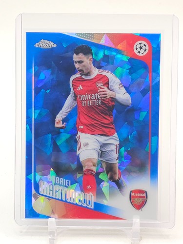 GABRIEL MARTINELLI 2025-26 TOPPS CHROME SAPPHIRE UEFA CLUB COMPETITIONS Q2045