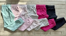 Lot Of 6 pairs - Kids Girls sweatpants/joggers various brands colors VGUC