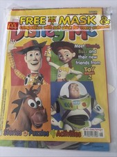 Disney and me magazine  from February 2000. Unopened with free mask.