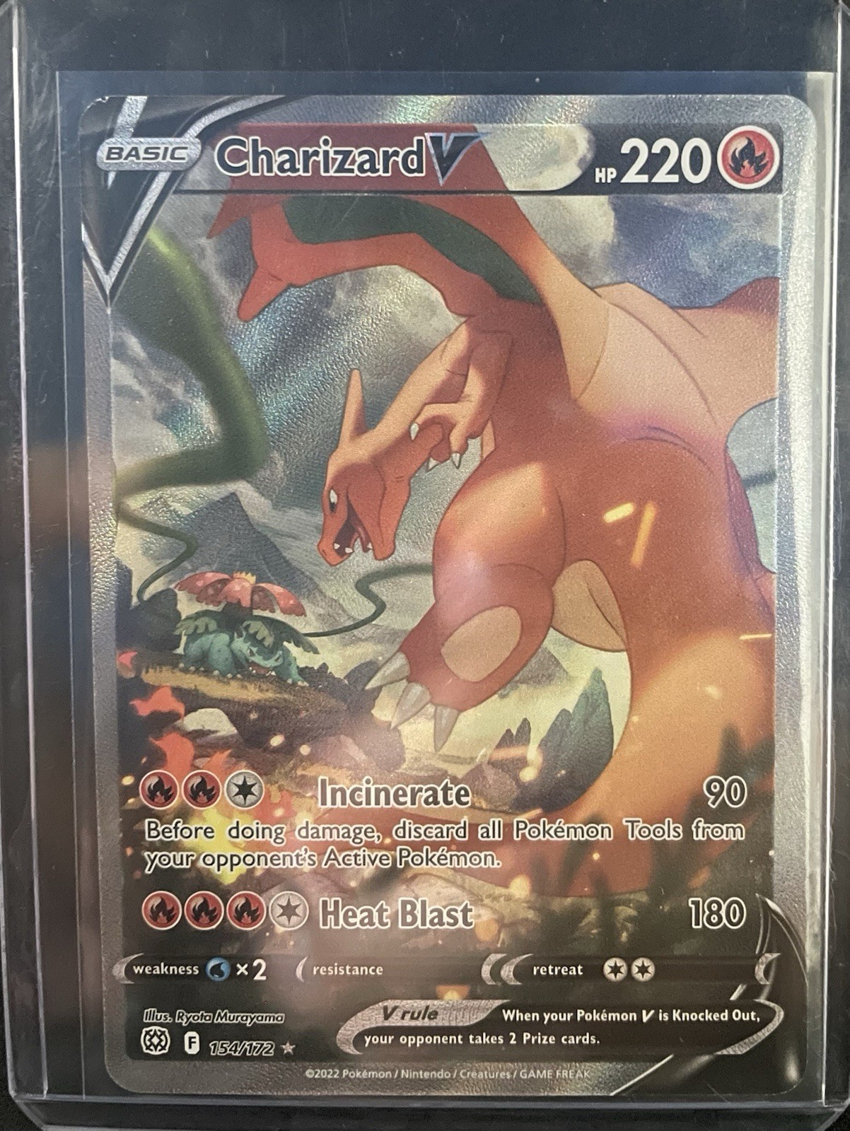 The Pokémon Company Charizard V 154/172 Brilliant Stars Ultra Rare Holo 2022