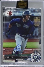 2021 Topps Archives Signature Series 41/90 Kyle Lewis Buyback Auto 0c3