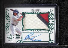 2021 Leaf Trinity Patch Auto Green 20/75 Ryan Holgate #PA-RH2 Patch Auto 0ui5