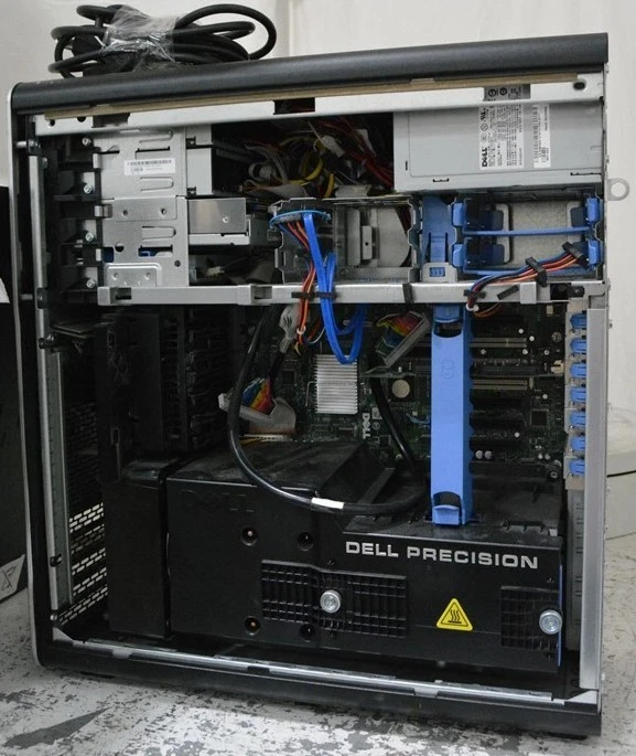 Dell DCD0 Precision 690 Tower 2*Intel Xeon 5150 2.66GHz 4GB SEE NOTES - Image 3 of 4