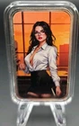Bullion Baddies Stella Siren 1 oz .999 Fine Silver Bar - Series 1 - Colorized