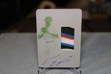 2023 Immaculate baseball Eury Perez 1/1 On Card Rc Auto Relic Printing Plate