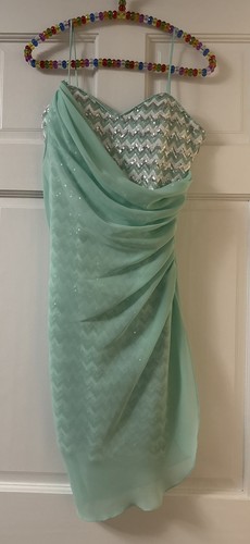 Jump Apparel Sequin Embellished Sleeveless Dress; 1/2