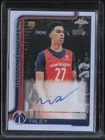 2025 Topps Chrome Refractor Will Riley Auto Autograph RC Rookie