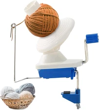 Yarn Winder, Manual Wool Winder Holder for Crocheting with Lower Noise, Make ...