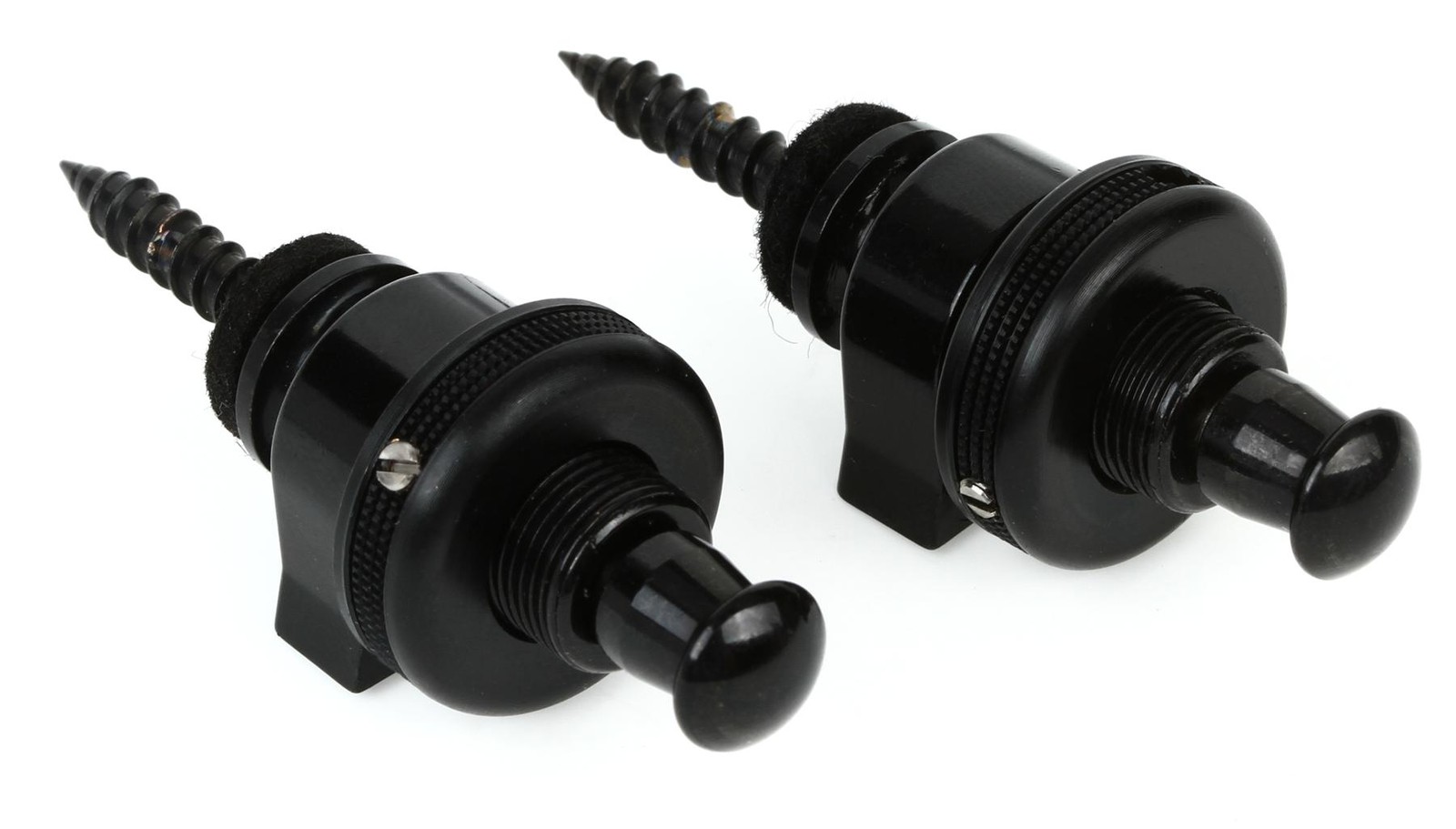 Замки для ремней безопасности Schaller S-Locks - Черные (3 штуки) в комплекте