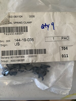 New NOS Genuine OEM BRP Can Am SeaDoo Ski-Doo Spring Clamp  414554800 Qty (9)