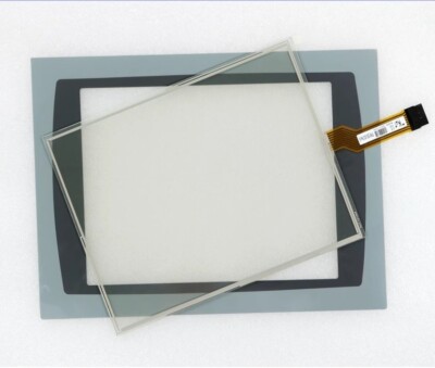 Panelview Plus 1250 2711P-T12C4D7 2711P-T12C4D8 Touch Screen Digitizer + Cover