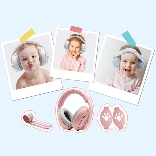Auriculares con reducción de ruido para oreja de bebé para protección auditiva - Imagen 5 de 26