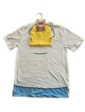 NWT Men's Homer Simpson T-Shirt and Hat Set Size Small