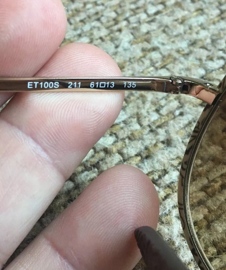 ETRO ET100S Sunglasses Full Metal Rim Aviators Pilot Style  display picture 1
