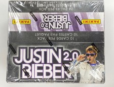 NEW SEALED 2011 Panini Justin Bieber 2.0 Retail Box 24 Packs Box 240 Cards RARE