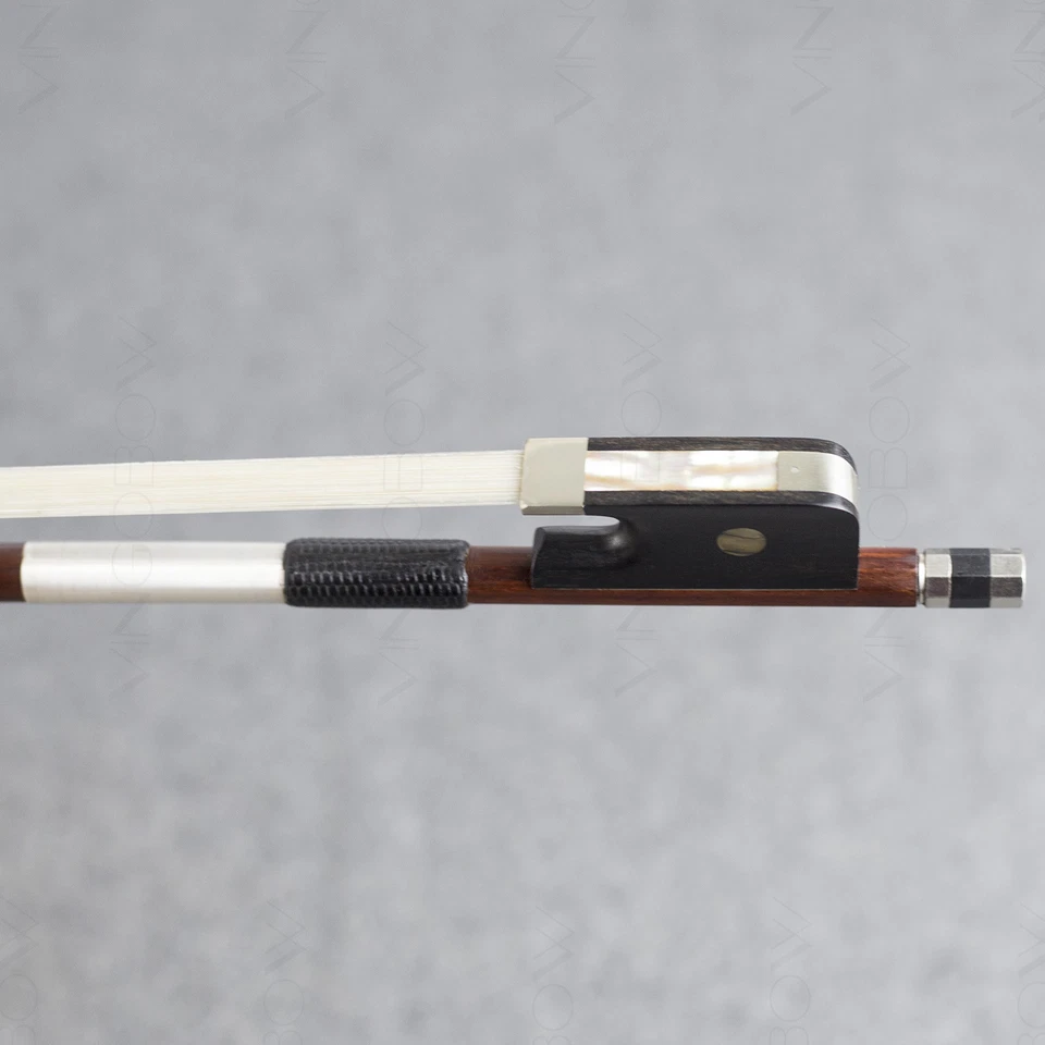 VingoBow Master Level Pernambuco Viola Bow Warm Sweet Tone Straight Well Made - Image 2 of 4