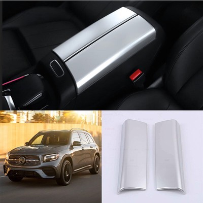 For Benz GLB 200 250 35 2020-2023 Matte Silver Center Console Armrest Box Cover