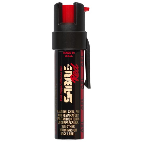 SABRE Pepper Gel with UV Marking Dye and Attachment Clip Professional Defense