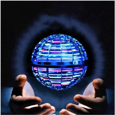 Pro Flying Orb Ball Mini Drone UFO Hand-Controlled Blue Christmas Gift for Kids
