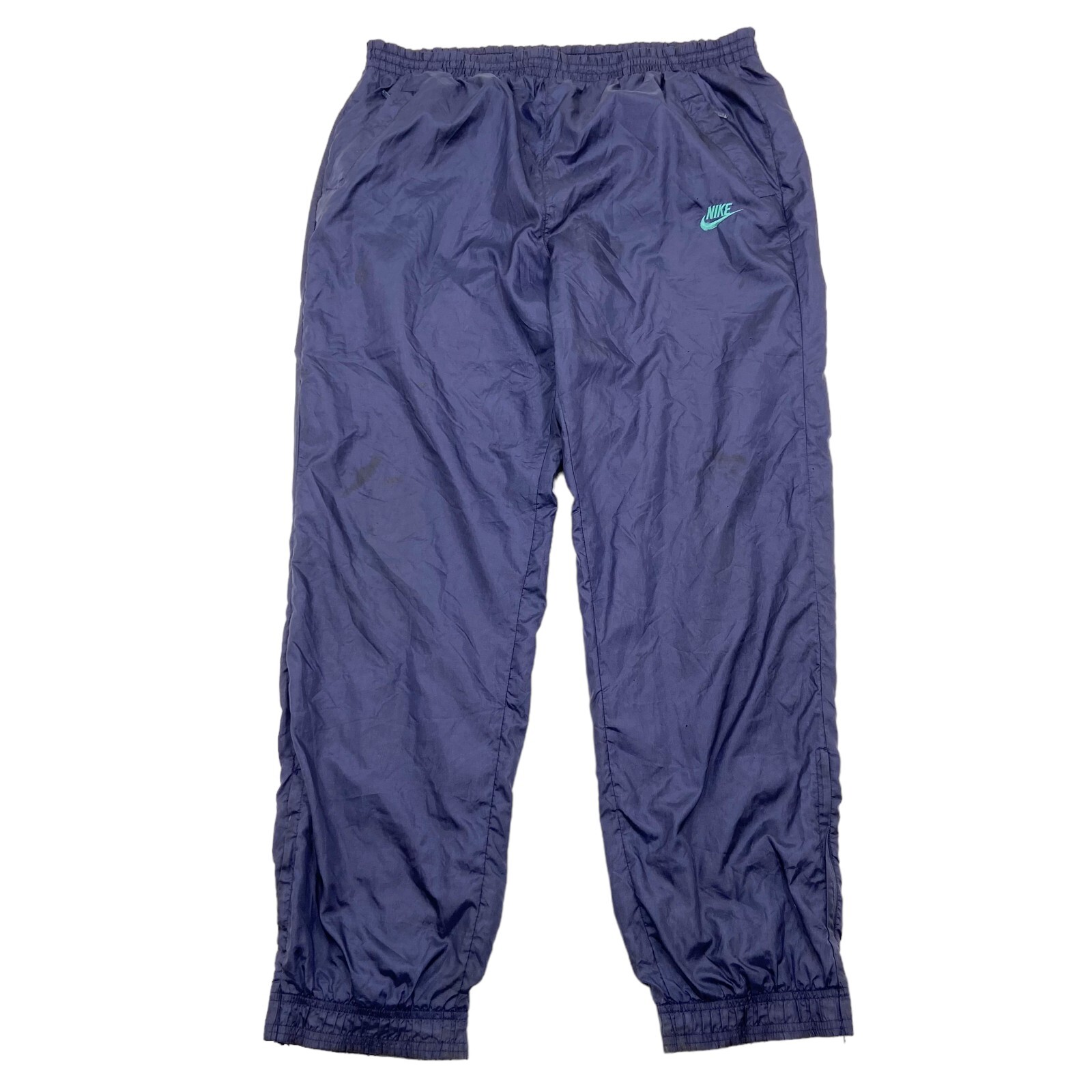 Nike Shell Suit Tracksuit Bottom Trousers Vintage 8… Gem