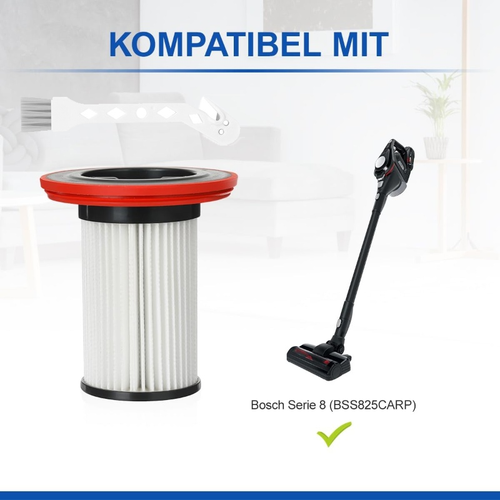 2 Pezzi Filtro Aspirapolvere Per Bosch Unlimited Gen2 Serie 8, Filtro - 3