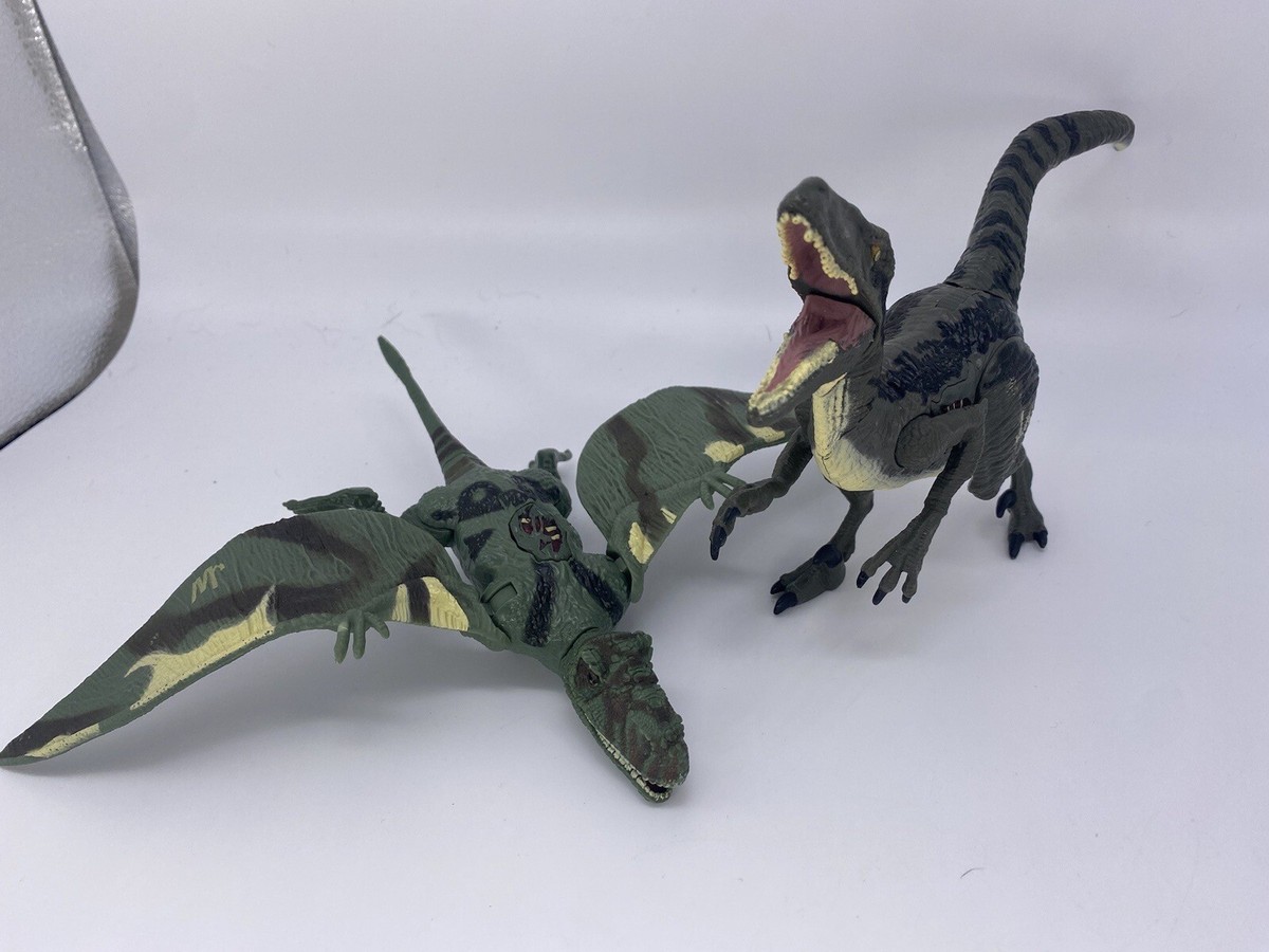 Jurassic World Dimorphodon Velociraptor Battery Toys Not