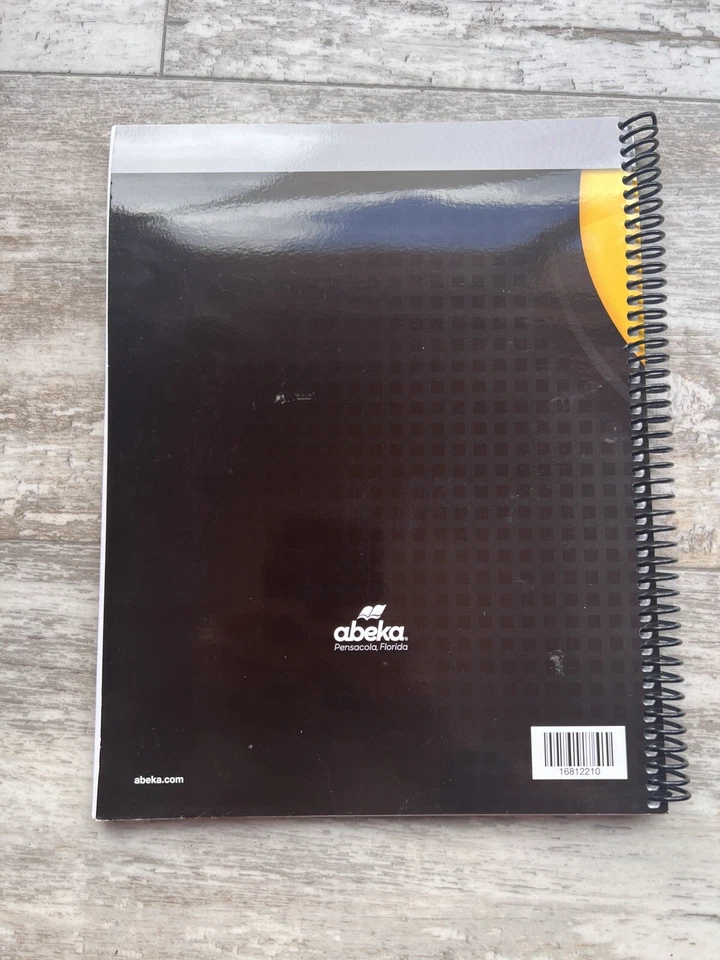 Abeka Pre-Algebra Solution Key 8th Grade Spiral Book - Image 2 of 3