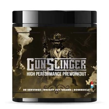 Gunslinger Pre-Workout 400mg caffeine , Beta-alanine, Energy