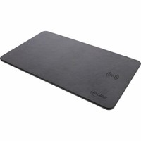 Inline® Maus-Pad Wireless Charging (Qi) Kunstleder 370X225X7Mm Schwarz