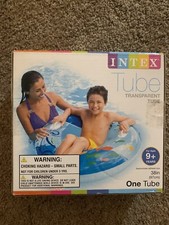 Intex Pool Float - NIB - 38" - Colorful With Fish Design With Handles