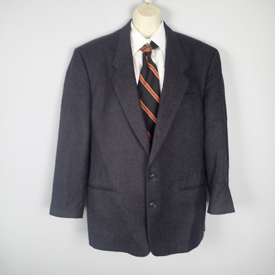 ARMANI COLLEZIONI ニットテーラードジャケット 42 ARMANI COLLEZIONI Wool Jacket Grey 42 (K-124994)